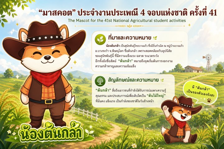 มาสคอต น้องต้นกล้า